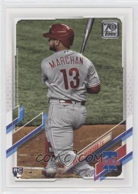 2021 Topps - [Base] #622.2 - SP Variation - Rafael Marchan (Grey Jersey, Facing Away)