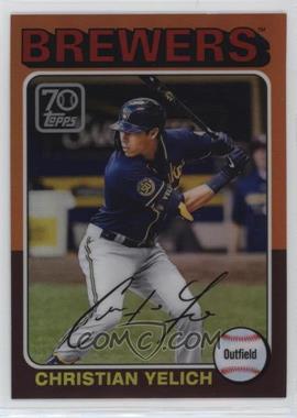 2021 Topps - Chrome 70 Years of Topps Baseball #70YTC-25 - Christian Yelich