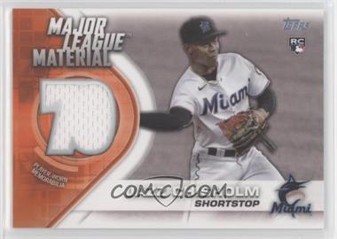 2021 Topps - Major League Materials Series 2 #MLM-JCH - Jazz Chisholm