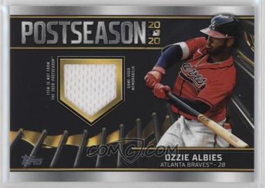 2021 Topps - Postseason Performance Relics #PPR-OA - Ozzie Albies /99