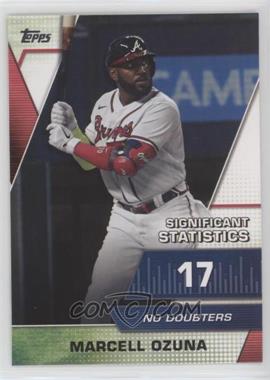 2021 Topps - Significant Statistics #SS-15 - Marcell Ozuna