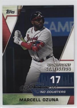 2021 Topps - Significant Statistics #SS-15 - Marcell Ozuna