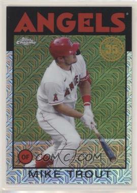 2021 Topps - Silver Pack 1986 Topps Chrome Baseball #86BC-1 - Mike Trout