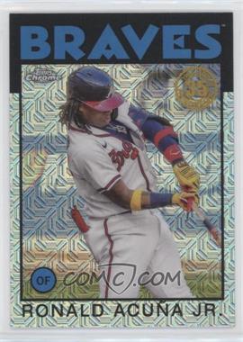 2021 Topps - Silver Pack Series 2 1986 Topps Chrome Baseball #86TC-65 - Ronald Acuna Jr.