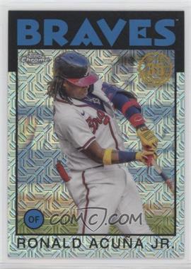 2021 Topps - Silver Pack Series 2 1986 Topps Chrome Baseball #86TC-65 - Ronald Acuna Jr.