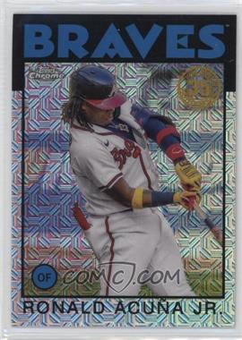 2021 Topps - Silver Pack Series 2 1986 Topps Chrome Baseball #86TC-65 - Ronald Acuna Jr.