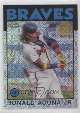 2021 Topps - Silver Pack Series 2 1986 Topps Chrome Baseball #86TC-65 - Ronald Acuna Jr.