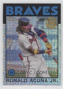 2021 Topps - Silver Pack Series 2 1986 Topps Chrome Baseball #86TC-65 - Ronald Acuna Jr.