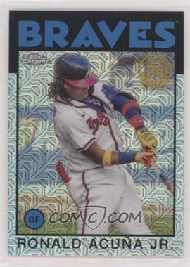 2021 Topps - Silver Pack Series 2 1986 Topps Chrome Baseball #86TC-65 - Ronald Acuna Jr.