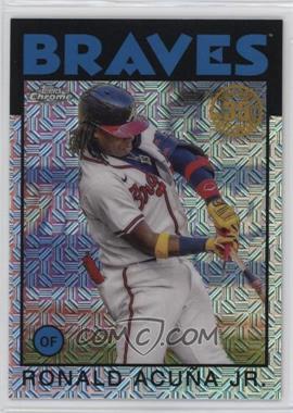 2021 Topps - Silver Pack Series 2 1986 Topps Chrome Baseball #86TC-65 - Ronald Acuna Jr.