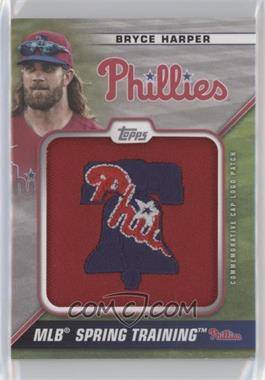 2021 Topps - Spring Training Cap Logo Manufactured Patches #STCL-BH - Bryce Harper