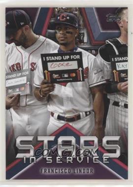 2021 Topps - Stars in Service #SIS-22 - Francisco Lindor