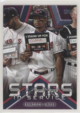 2021 Topps - Stars in Service #SIS-22 - Francisco Lindor