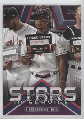 2021 Topps - Stars in Service #SIS-22 - Francisco Lindor