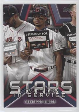 2021 Topps - Stars in Service #SIS-22 - Francisco Lindor