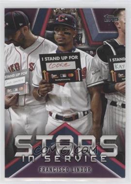 2021 Topps - Stars in Service #SIS-22 - Francisco Lindor