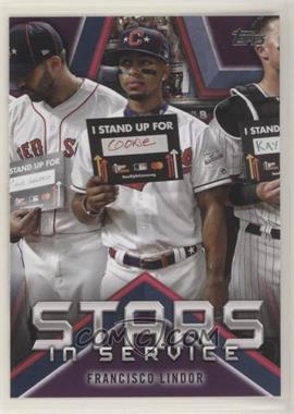 2021 Topps - Stars in Service #SIS-22 - Francisco Lindor