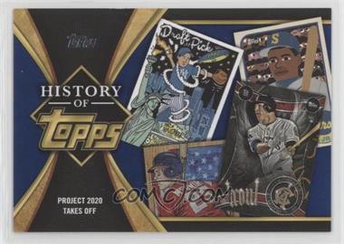 2021 Topps - The History of Topps - Blue #HOT-10 - Project 2020 Takes Off