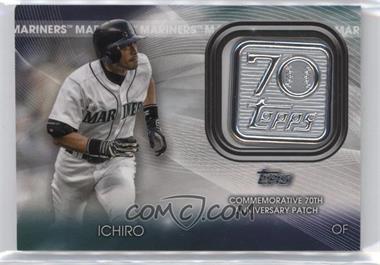 2021 Topps - Topps 70th Anniversary Manufactured Logo Patches #70LP-I - Ichiro