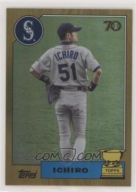 2021 Topps All-Star Rookie Cup - [Base] - Gold Foil #18.2 - Photo Variation - Ichiro /50