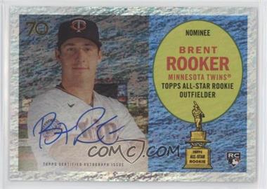 2021 Topps All-Star Rookie Cup - Rookie Autographs - Holofractor #RCA-BR - Brent Rooker /99