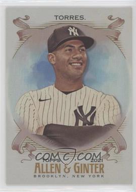 2021 Topps Allen & Ginter's - [Base] - Hot Box Silver Portrait #131 - Gleyber Torres