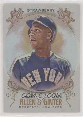 2021 Topps Allen & Ginter's - [Base] - Hot Box Silver Portrait #335 - Short Print - Darryl Strawberry