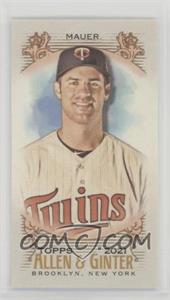 2021 Topps Allen & Ginter's - [Base] - Mini A&G Back #132 - Joe Mauer