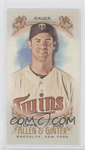 2021 Topps Allen & Ginter's - [Base] - Mini A&G Back #132 - Joe Mauer