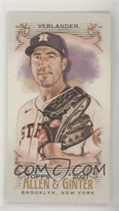 2021 Topps Allen & Ginter's - [Base] - Mini A&G Back #82 - Justin Verlander