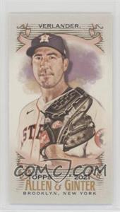 2021 Topps Allen & Ginter's - [Base] - Mini A&G Back #82 - Justin Verlander