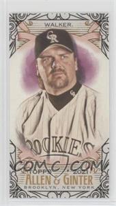 2021 Topps Allen & Ginter's - [Base] - Mini Black Border #9 - Larry Walker