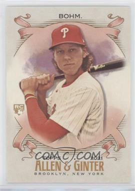 2021 Topps Allen & Ginter's - [Base] #100 - Alec Bohm