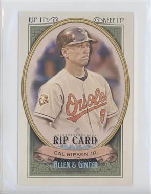 2021 Topps Allen & Ginter's - Boxloader Rip Cards #BRC-CPJ - Cal Ripken Jr