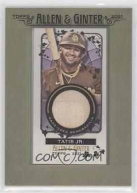 2021 Topps Allen & Ginter's - Mini Framed Relics #MFR-FTJ - Fernando Tatis Jr. [EX to NM]