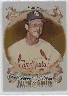 2021 Topps Allen & Ginter's Chrome - [Base] - Gold Refractor #84 - Stan Musial /50