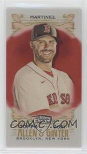 2021 Topps Allen & Ginter's Chrome - [Base] - Mini Red Refractor #167 - J.D. Martinez /5