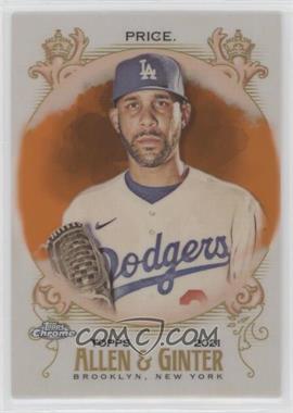 2021 Topps Allen & Ginter's Chrome - [Base] - Orange Refractor #278 - David Price /25