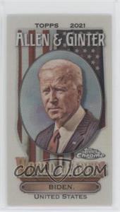 2021 Topps Allen & Ginter's Chrome - Mini World Leaders #MWL-2 - Joe Biden