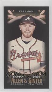 2021 Topps Allen & Ginter's X - [Base] - Mini #68 - Freddie Freeman