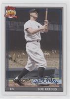 1991 Topps - Lou Gehrig [EX to NM]