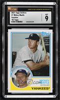 1983 Topps - Mickey Mantle [CSG 9 Mint]