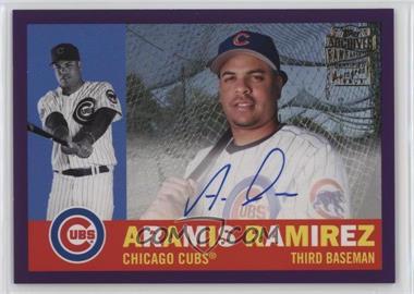 2021 Topps Archives - Fan Favorite Autographs - Purple #FFA-AR - 1960 Topps - Aramis Ramirez /150