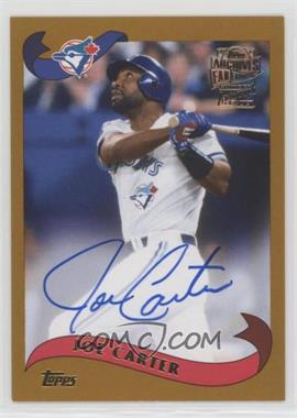 2021 Topps Archives - Fan Favorite Autographs #FFA-JC - 2002 Topps - Joe Carter