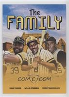 Dave Parker, Manny Sanguillen, Willie Stargell