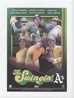 Catfish Hunter, Blue Moon Odom, Gene Tenace, Reggie Jackson, Vida Blue, Rollie …