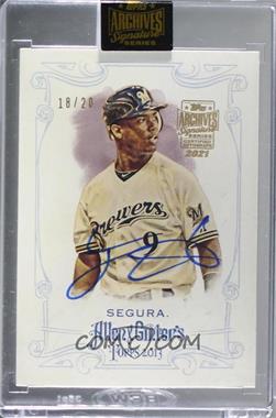 2021 Topps Archives Signature Series - Active Player Edition Buybacks #13TAG-262 - Jean Segura (2013 Topps Allen & Ginter) /20 [Buyback]