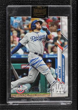 2021 Topps Archives Signature Series - Active Player Edition Buybacks #20TOD-107 - Max Muncy (2020 Topps Opening Day) /99 [Buyback]