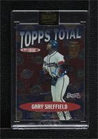 Gary Sheffield (2002 Topps Total - Topps Total) [Buyback] #/1