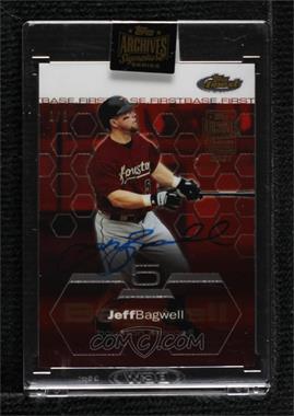 2021 Topps Archives Signature Series - Retired Player Edition Buybacks #03TF-85 - Jeff Bagwell (2003 Topps Finest) /1 [Buyback]